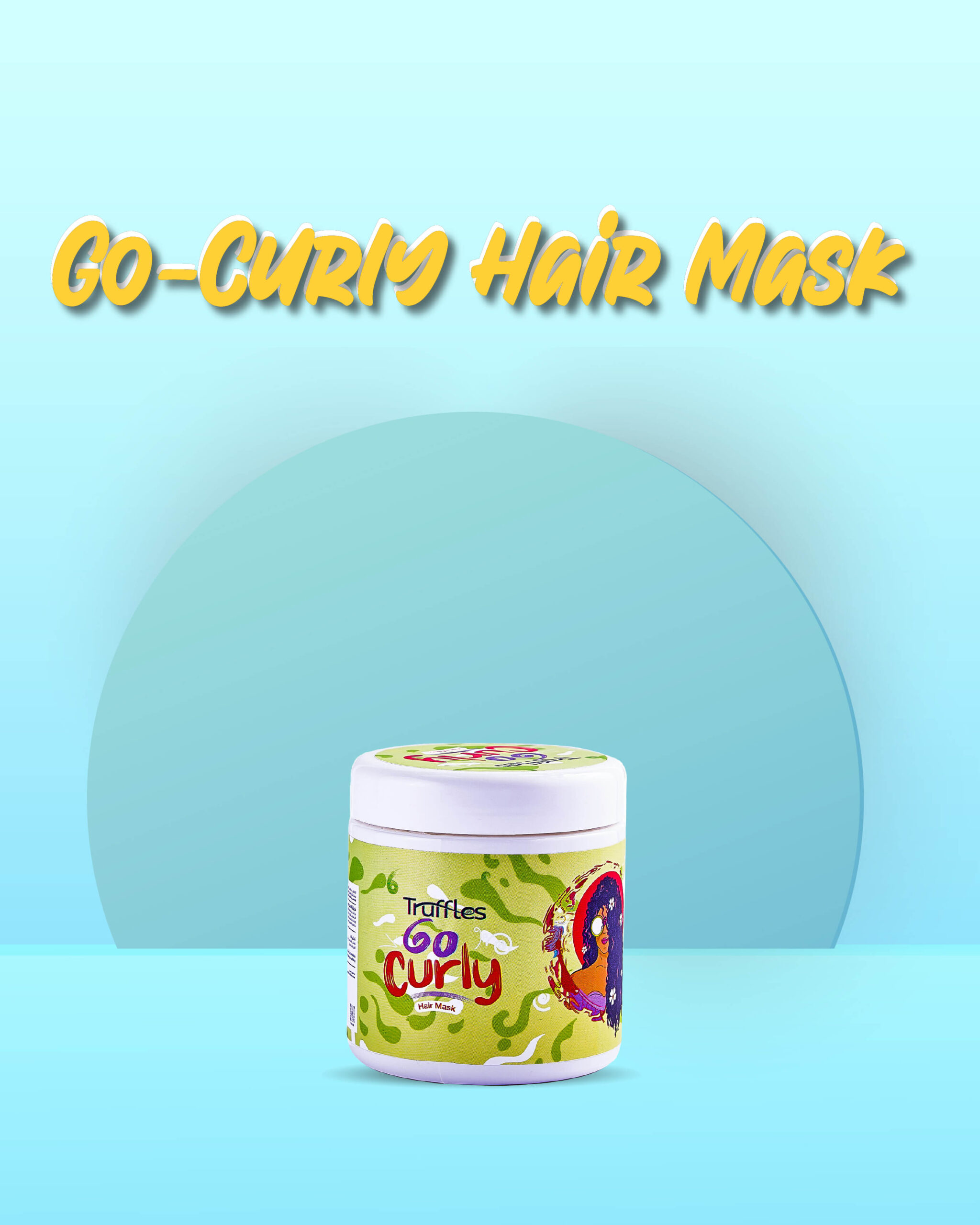 GoCurly Hair Mask 240 ML Truffles